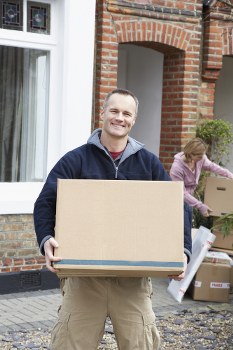 Moving truck service planning a local move in Soho streets