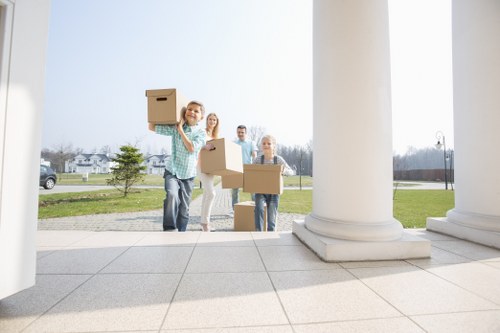 Business relocation planning materials for a Soho commercial move
