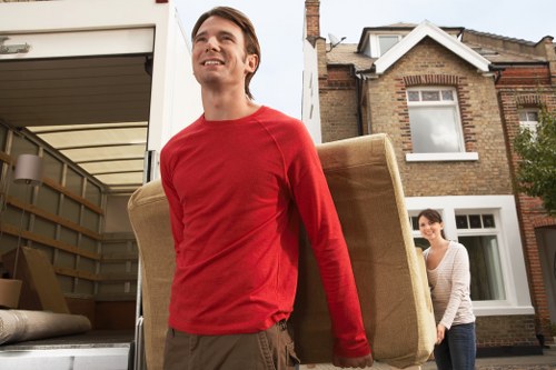 Compact van transport service in central London Soho