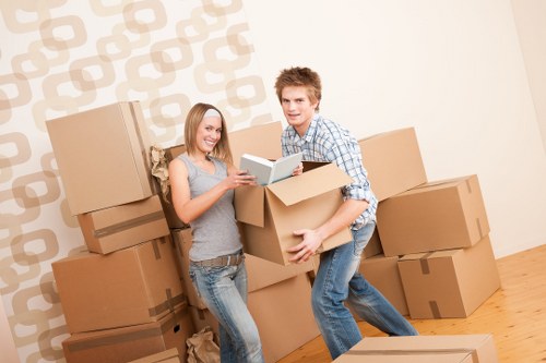 A local moving service supporting a student relocation in Soho